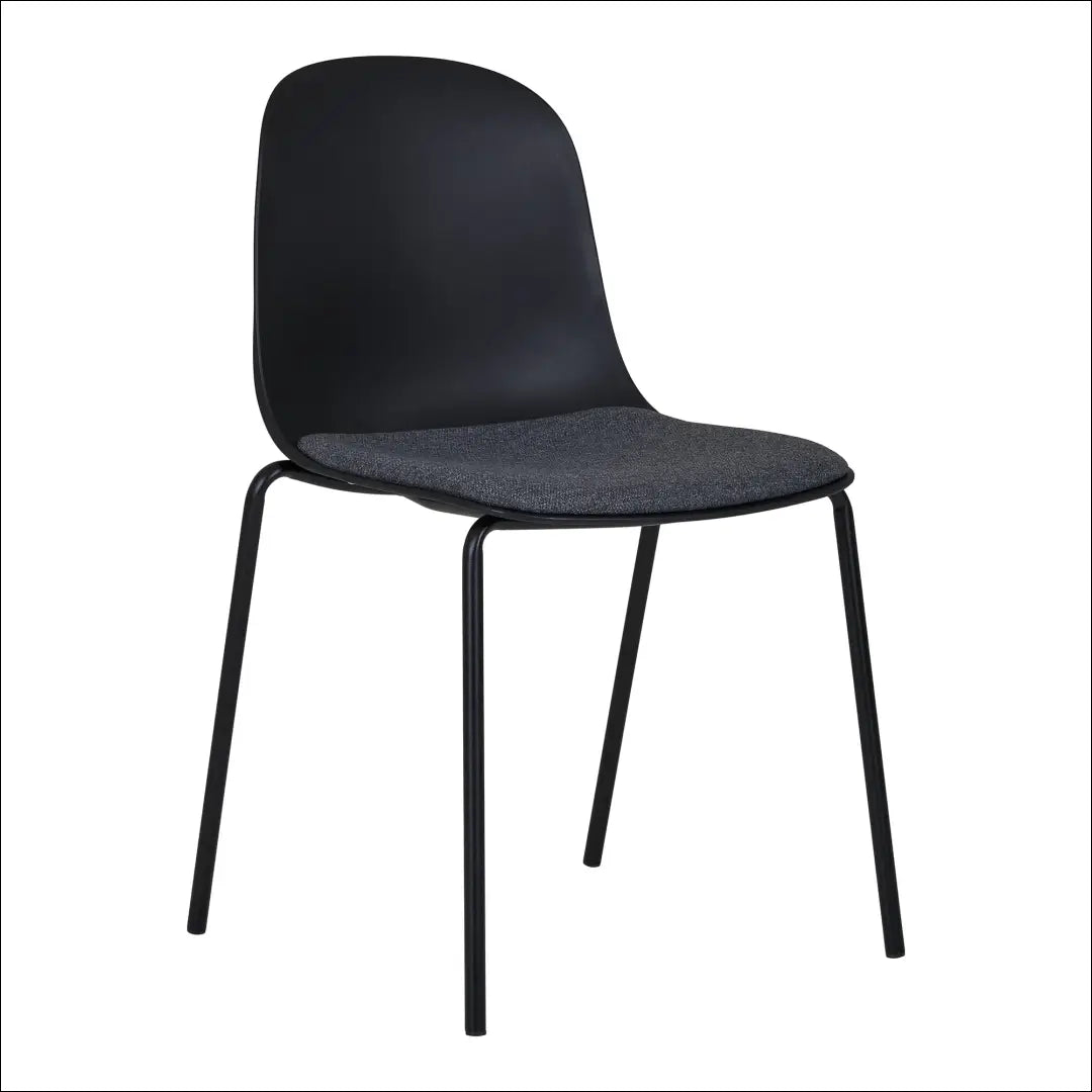 Valgomojo kėdė juoda RD049 - €58 Save 15% 50-100, Dining chairs, Juoda, nordic, uzsakomi €50 to €100 | Namų imperija