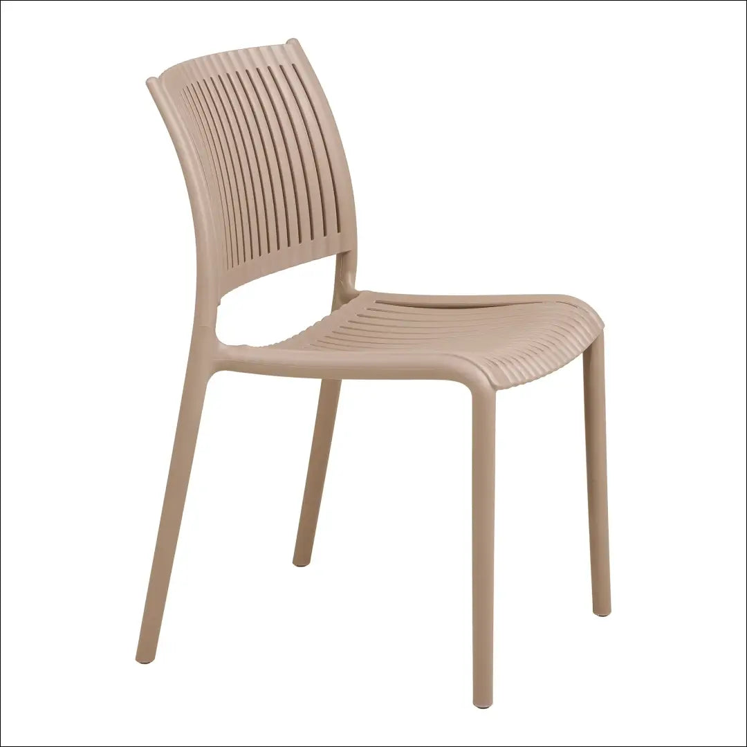 Valgomojo kėdė polipropileno sudedama pilkšvai pilka RD1064 - €46 Save 15% 25-50, Dining chairs, nordic, Pilkai rusva,