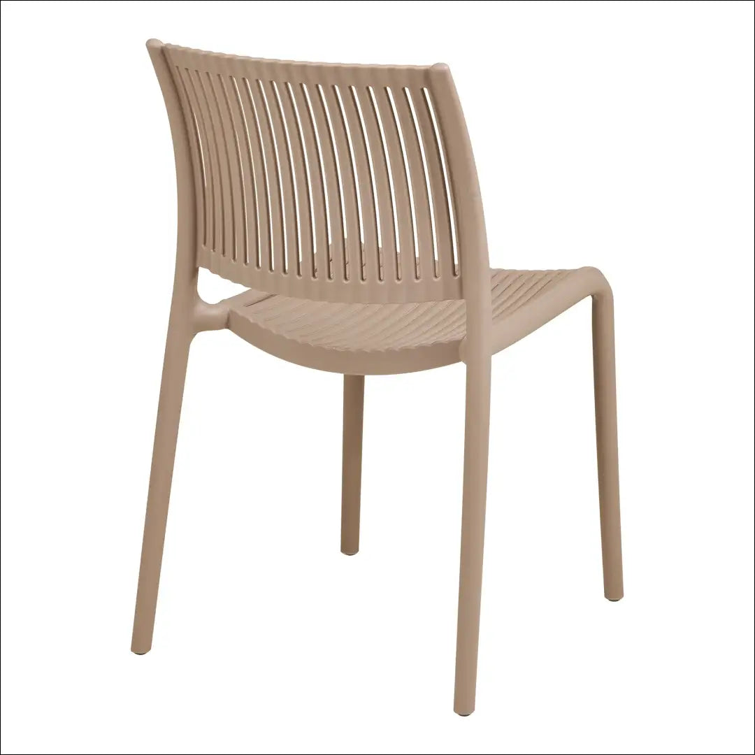 Valgomojo kėdė polipropileno sudedama pilkšvai pilka RD1064 - €46 Save 15% 25-50, Dining chairs, nordic, Pilkai rusva,