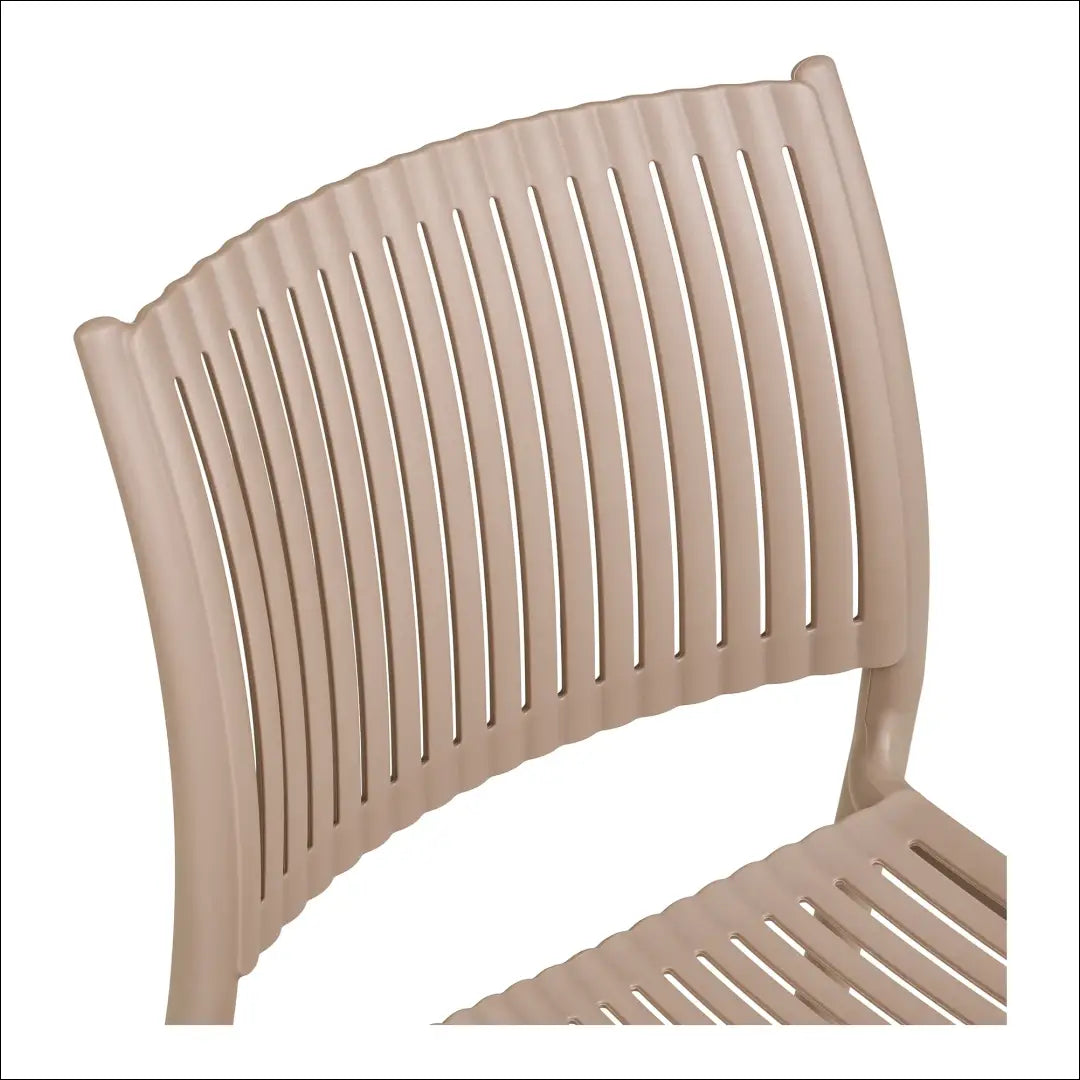 Valgomojo kėdė polipropileno sudedama pilkšvai pilka RD1064 - €46 Save 15% 25-50, Dining chairs, nordic, Pilkai rusva,