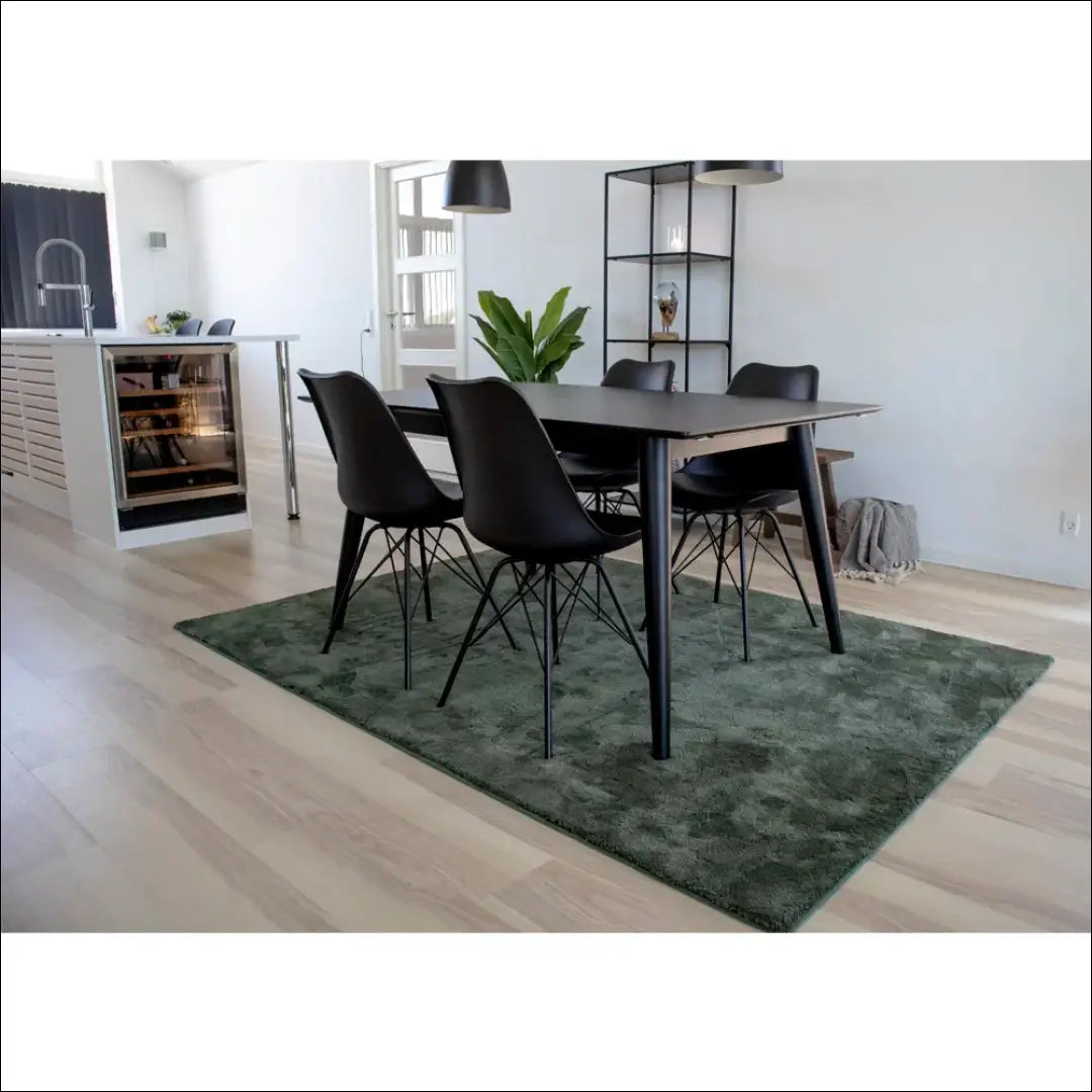 Valgomojo kėdė PU oda juoda juodos kojelės RD001 - €60 Save 10% Dining chairs, Juoda, nordic, under-25, uzsakomi €50