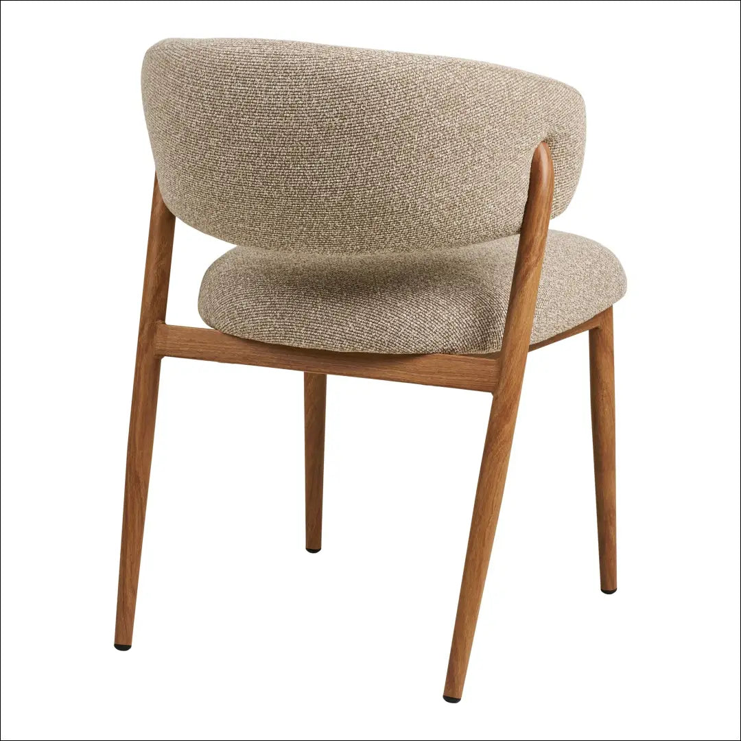 Valgomojo kėdė smėlio spalvos medžio imitacijos kojelės natūrali RD089 - €145 Save 15% 100-200, Dining chairs, nordic,