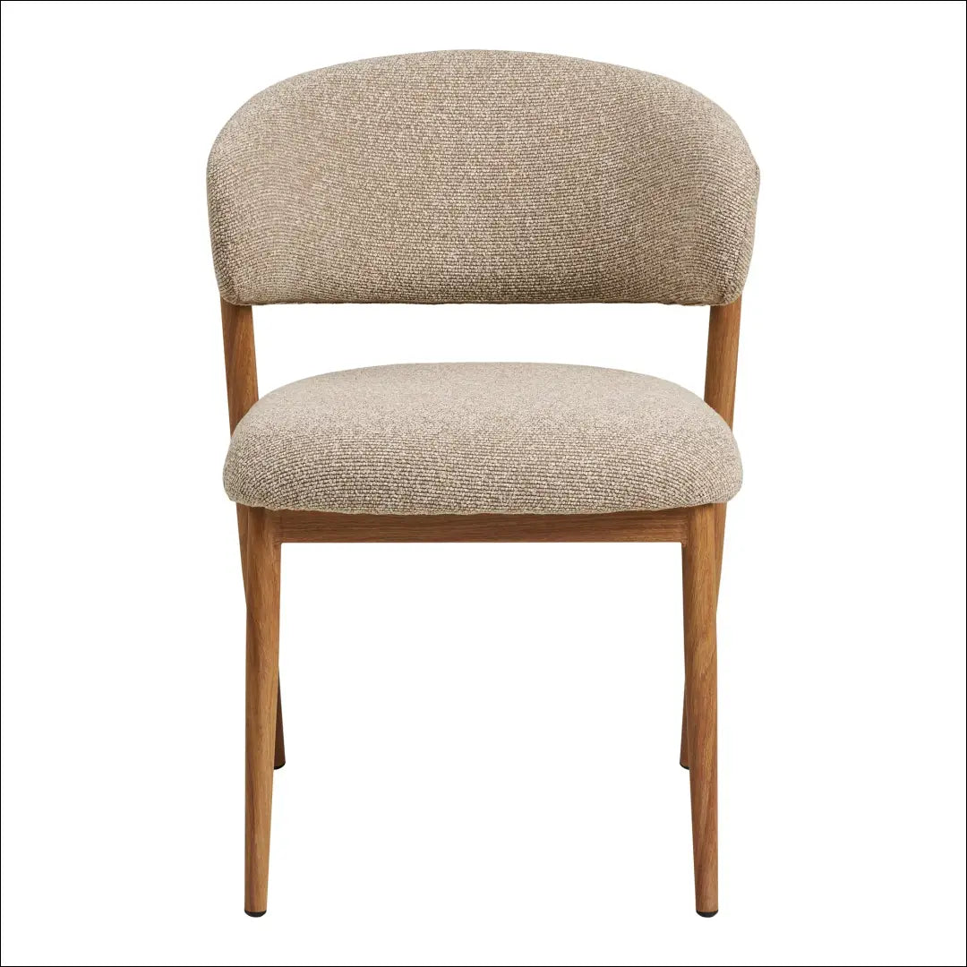 Valgomojo kėdė smėlio spalvos medžio imitacijos kojelės natūrali RD089 - €145 Save 15% 100-200, Dining chairs, nordic,