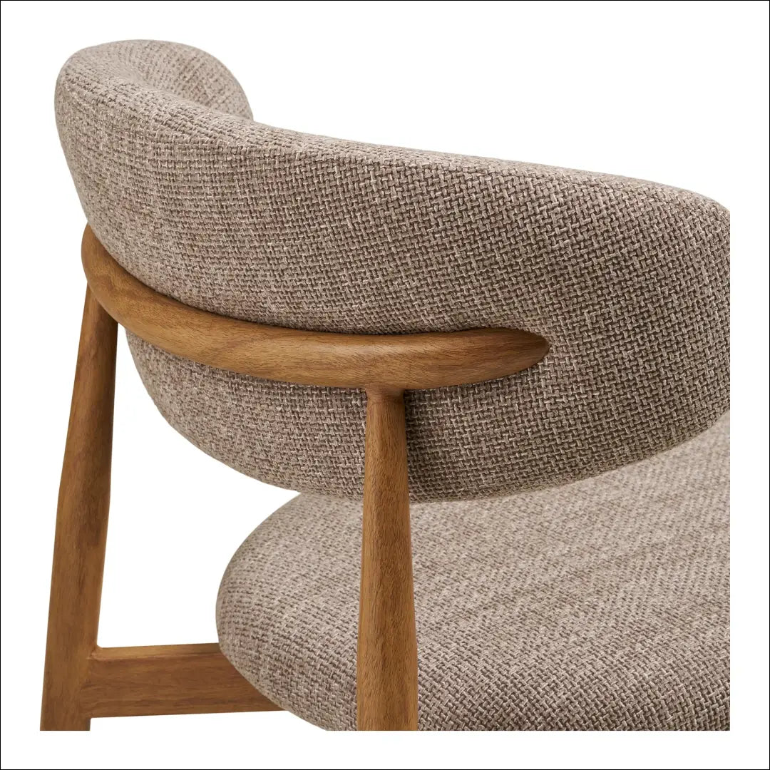 Valgomojo kėdė smėlio spalvos medžio imitacijos kojos ąžuolo RD085 - €133 Save 15% 100-200, Dining chairs, nordic,