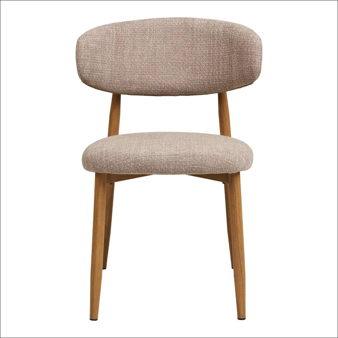 Valgomojo kėdė smėlio spalvos medžio imitacijos kojos ąžuolo RD085 - €133 Save 15% 100-200, Dining chairs, nordic,