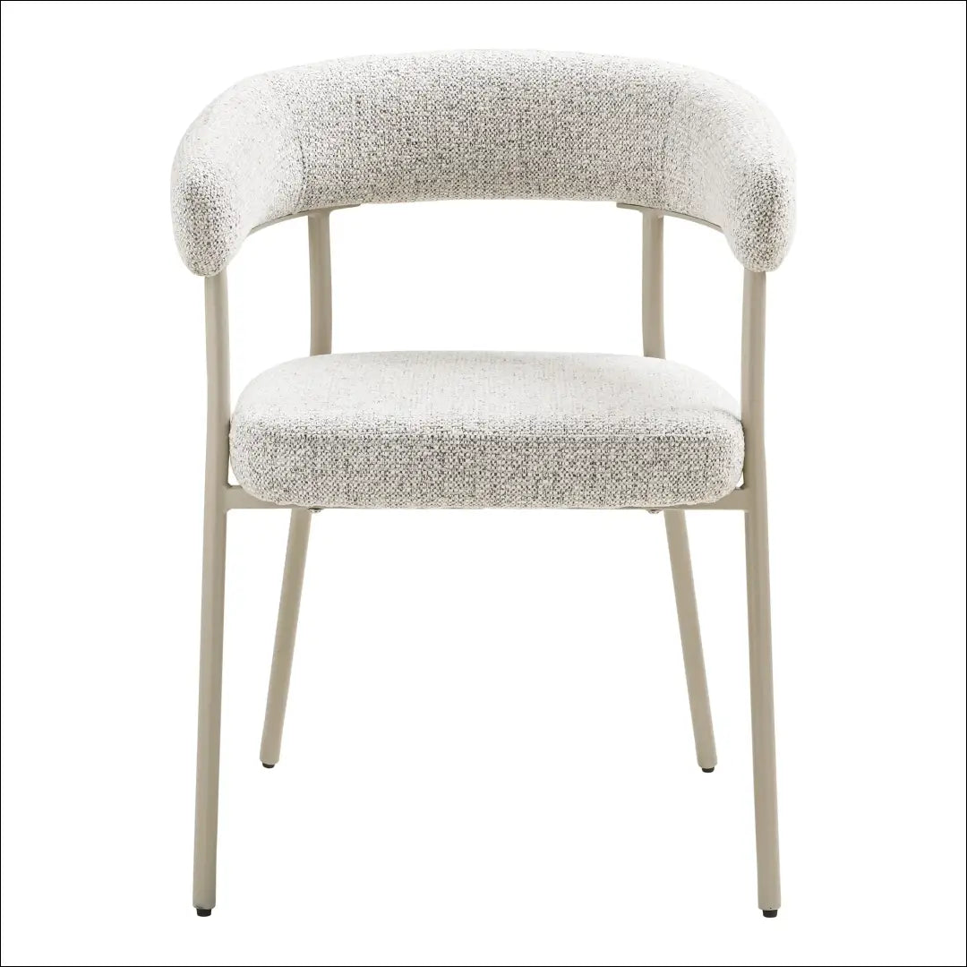 Valgomojo kėdė smėlio spalvos pilkos kojos RD069 - €145 Save 15% 100-200, Dining chairs, nordic, Smėlio, uzsakomi €100