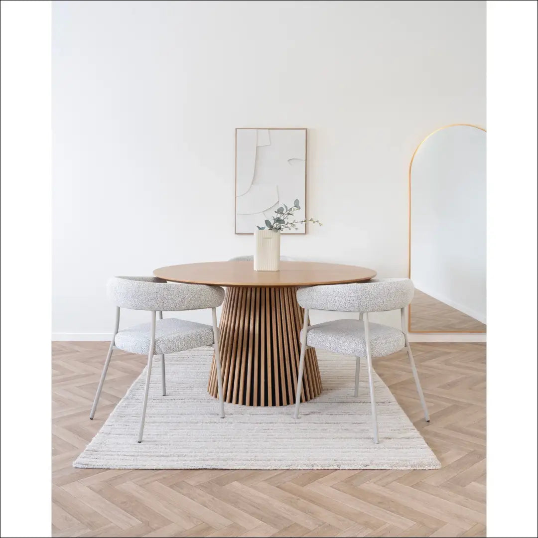 Valgomojo kėdė smėlio spalvos pilkos kojos RD069 - €145 Save 15% 100-200, Dining chairs, nordic, Smėlio, uzsakomi €100