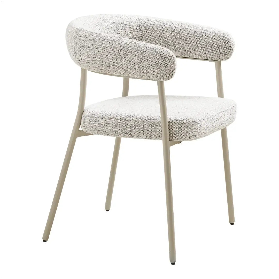 Valgomojo kėdė smėlio spalvos pilkos kojos RD069 - €145 Save 15% 100-200, Dining chairs, nordic, Smėlio, uzsakomi €100