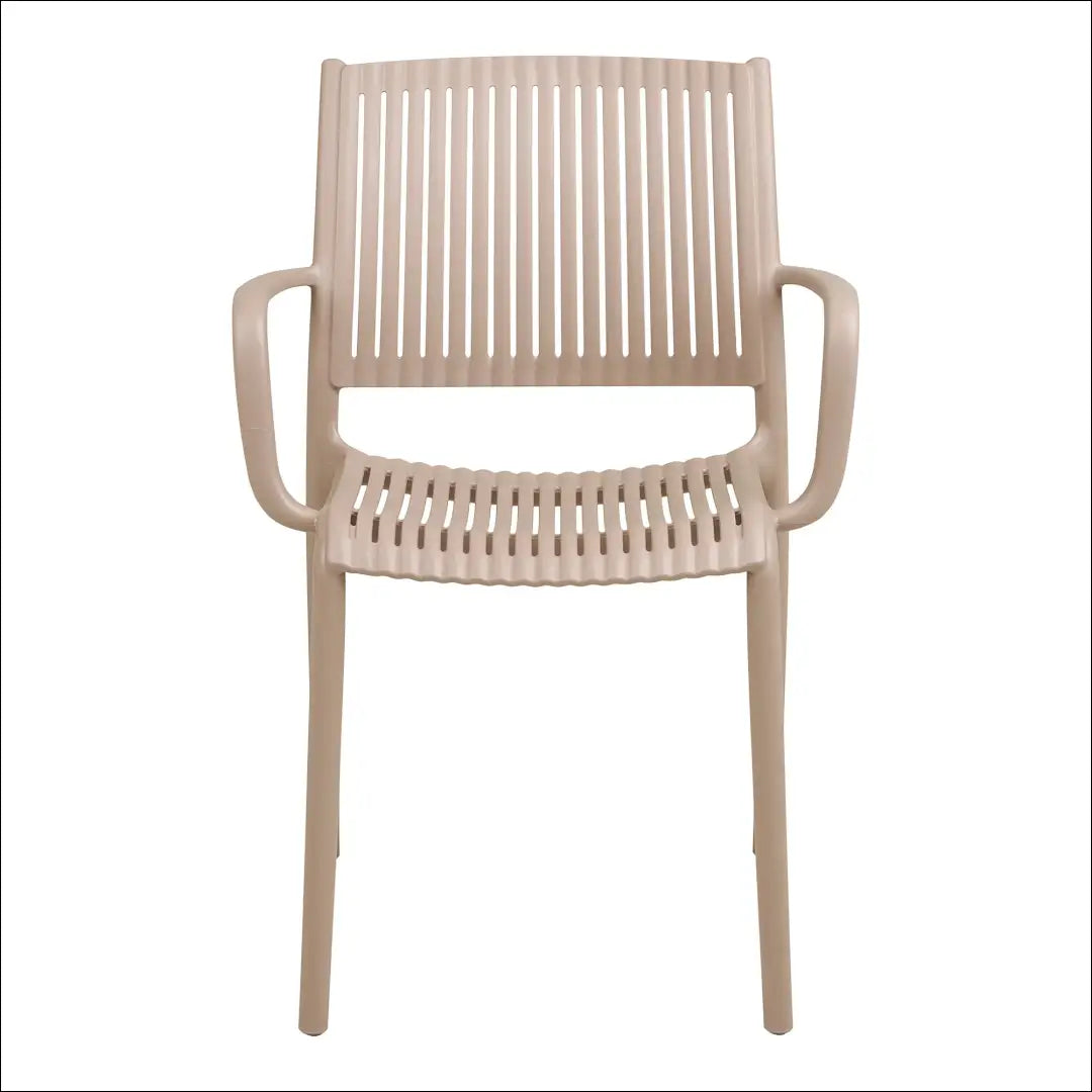 Valgomojo kėdė su porankiu polipropileno sudedama pilkšvai pilka RD1065 - €53 Save 15% 50-100, Dining chairs, nordic,