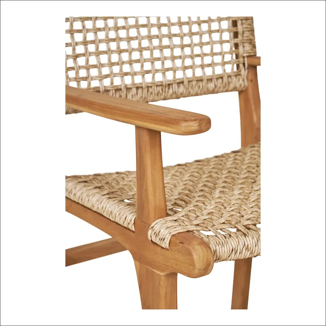 Valgomojo kėdė su porankiu tikmedžio masyvas natūralus RD1056 - €293 Save 15% Dining chairs, Natūrali, nordic,