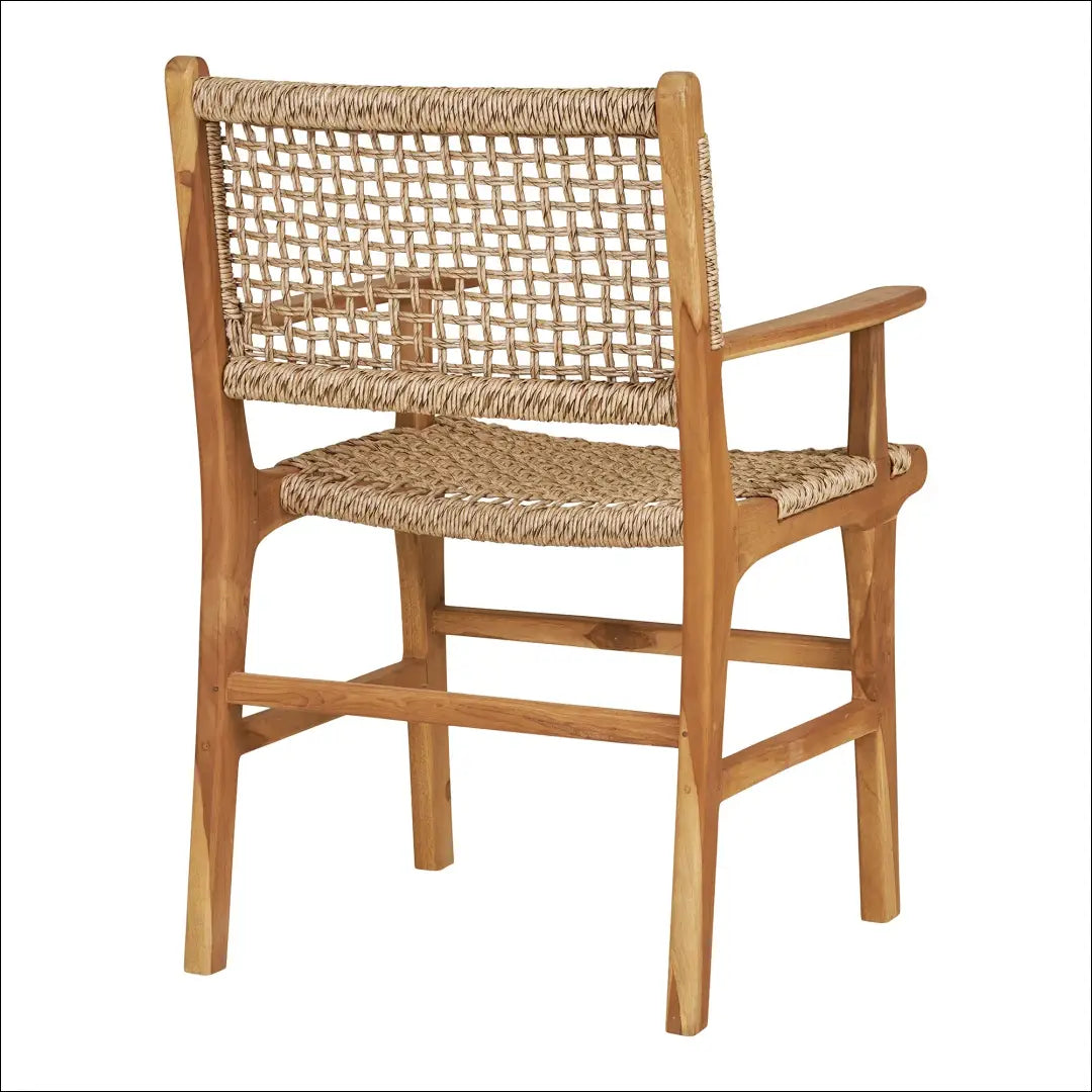 Valgomojo kėdė su porankiu tikmedžio masyvas natūralus RD1056 - €293 Save 15% Dining chairs, Natūrali, nordic,