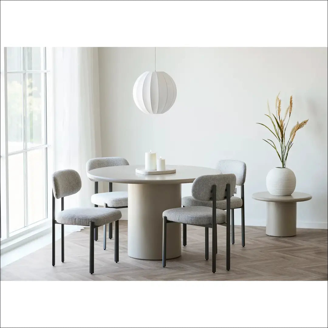 Valgomojo kėdė šviesiai pilka pilkos kojelės RD076 - €114 Save 15% 100-200, Dining chairs, nordic, uzsakomi, uzsakomi