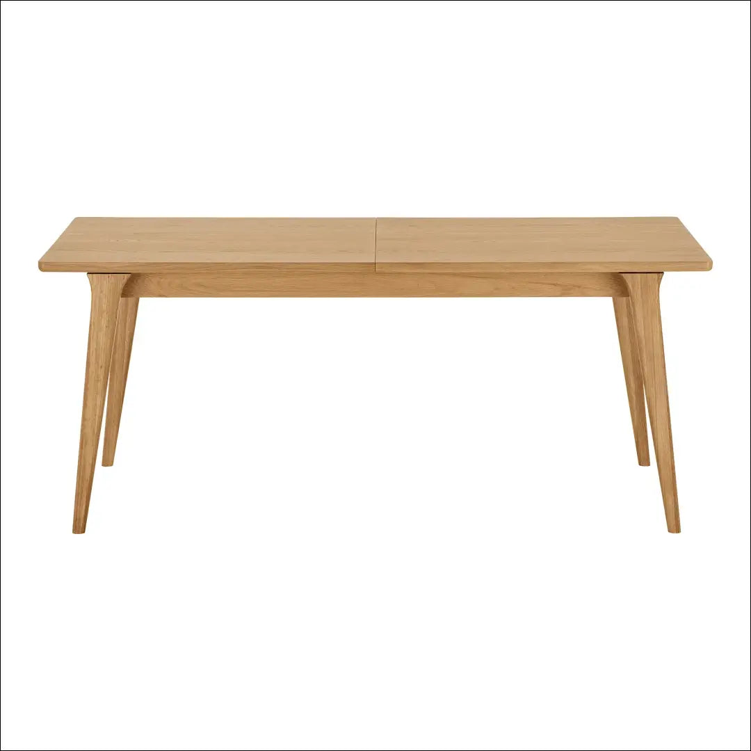 Valgomojo stalas ąžuolo fanera natūralus su vienu prailginimu 90x180-230x75 cm RD420 - €1,266 Save 15%
