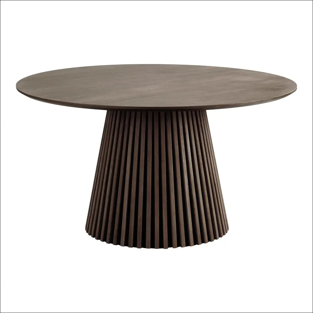 Valgomojo stalas ąžuolo fanera rūkytas ø140x75 cm RD432 - €941 Save 15% __label:Pristatymas 5-14 d.d., Dining tables,