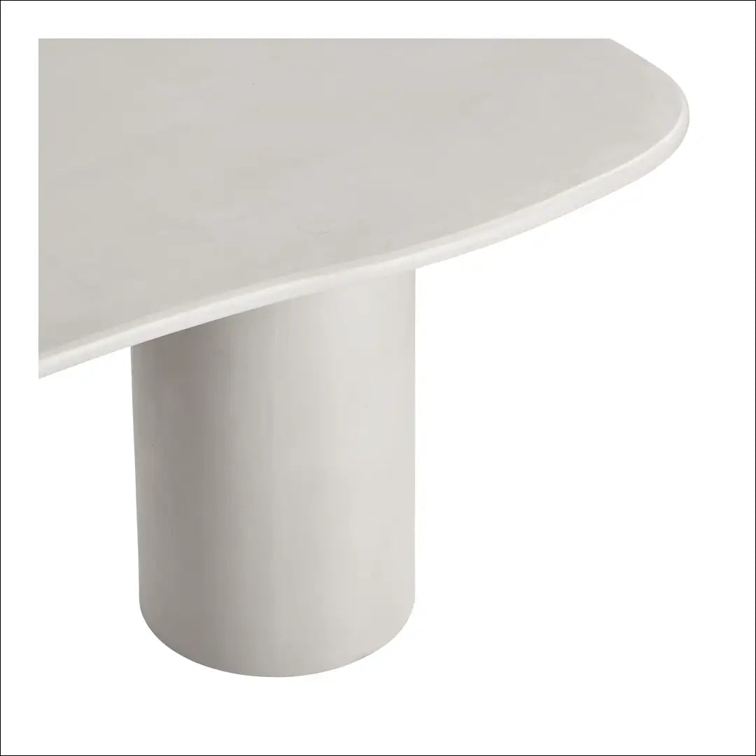 Valgomojo stalas cemento imitacijos smėlio spalvos 96x200x76 cm RD437 - €845 Save 15% __label:Pristatymas 5-14 d.d.,