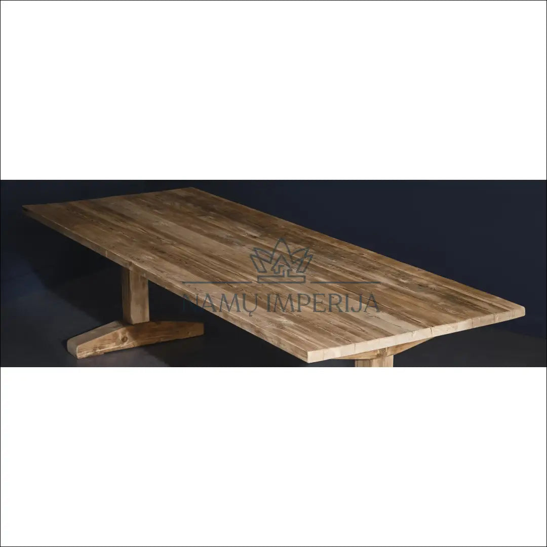 Valgomojo stalas iš perdirbtos medienos VI938 - €673 Save 50% __label:Pristatymas 1-2 d.d., color-ruda,
