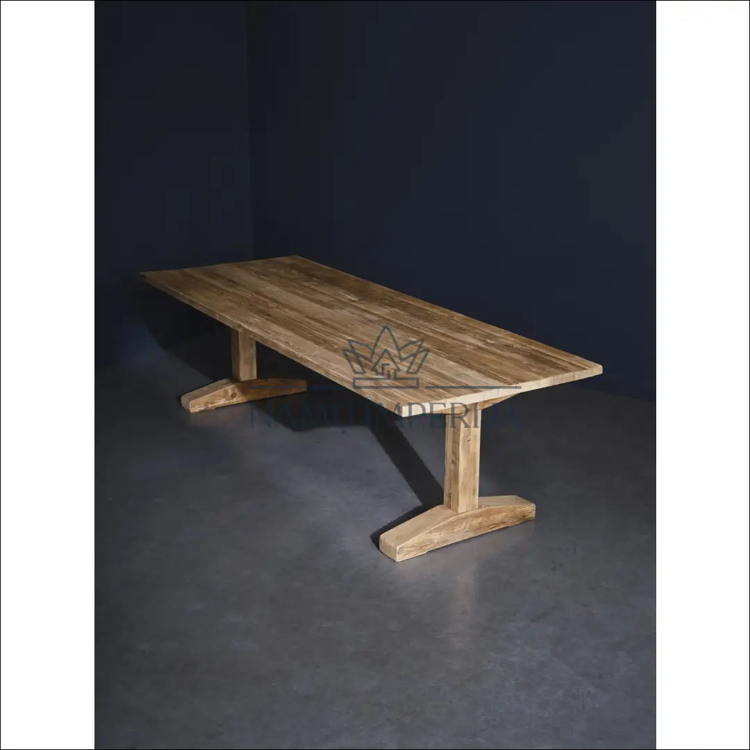 Valgomojo stalas iš perdirbtos medienos VI938 - €673 Save 50% __label:Pristatymas 1-2 d.d., color-ruda,
