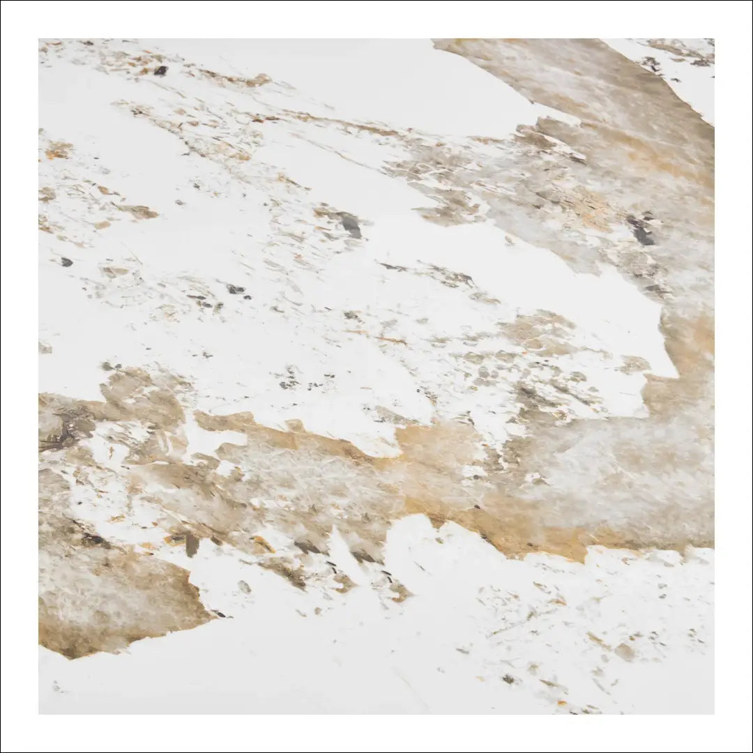 Valgomojo stalas keraminis stalviršis balta/ruda ø140x76 cm RD445 - €680 Save 15% __label:Pristatymas 5-14 d.d., Balta