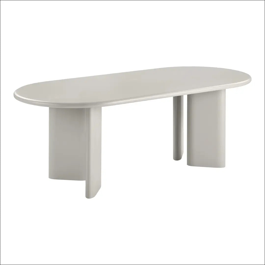 Valgomojo stalas smėlio spalvos 100x220x75 cm RD441 - €682 Save 15% __label:Pristatymas 5-14 d.d., Dining tables,
