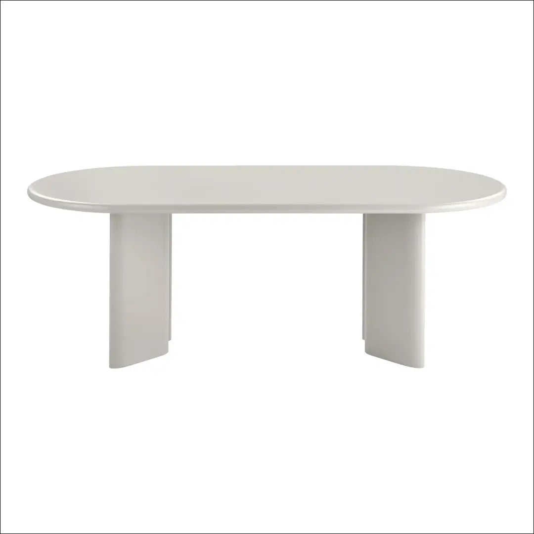 Valgomojo stalas smėlio spalvos 100x220x75 cm RD441 - €682 Save 15% __label:Pristatymas 5-14 d.d., Dining tables,