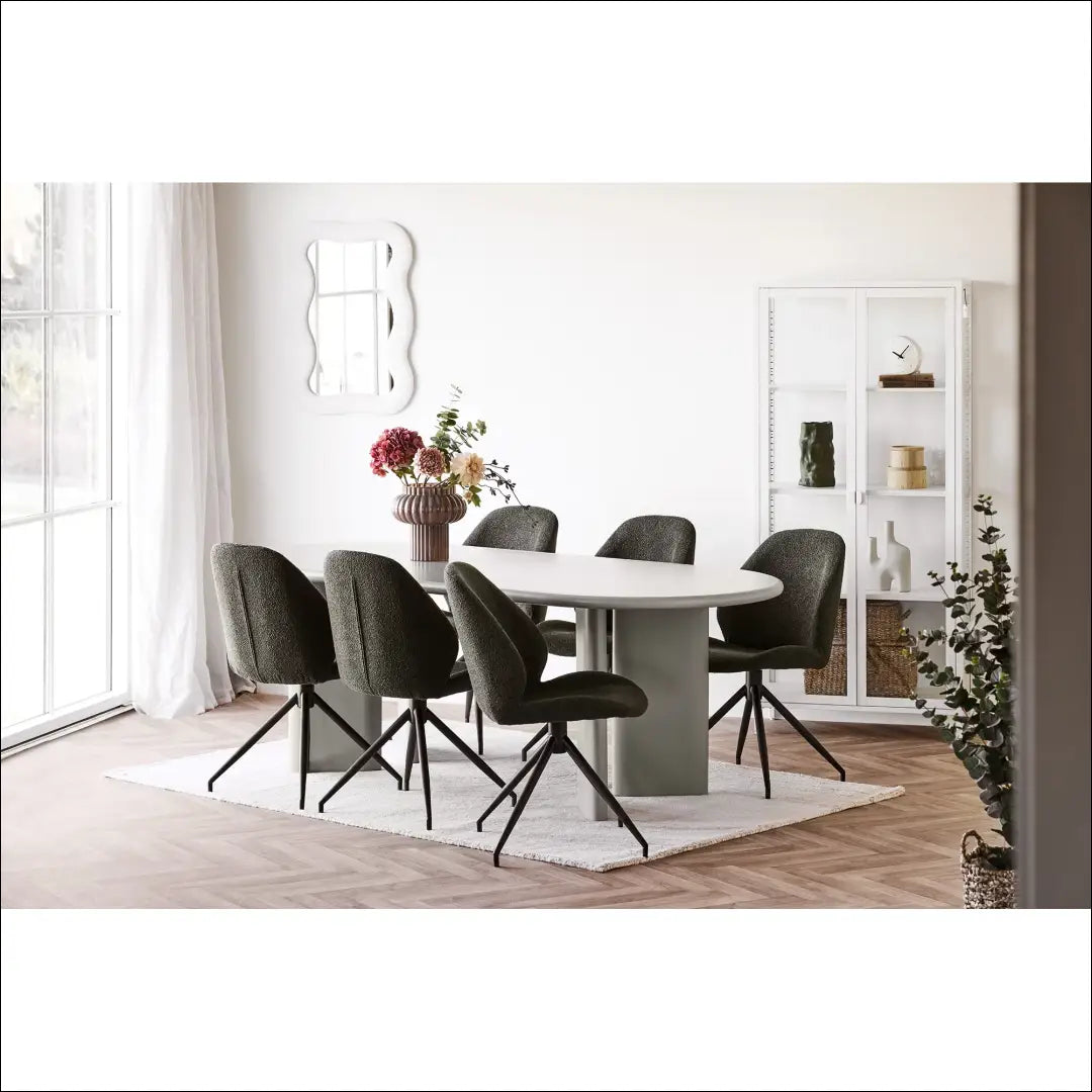 Valgomojo stalas smėlio spalvos 100x220x75 cm RD441 - €682 Save 15% __label:Pristatymas 5-14 d.d., Dining tables,