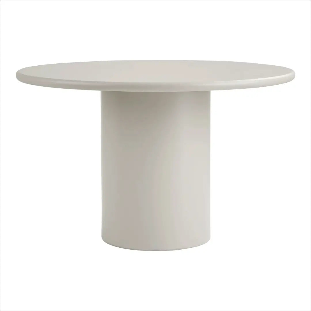 Valgomojo stalas smėlio spalvos ø120x75 cm RD442 - €617 Save 15% __label:Pristatymas 5-14 d.d., Dining tables, nordic,