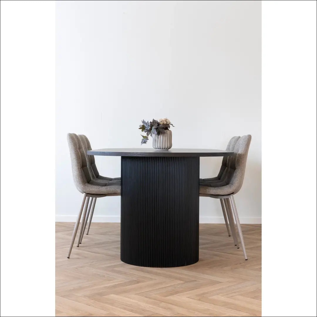 Valgomojo stalas tamsiai rudas 100x210x75 cm RD474 - €569 Save 15% __label:Pristatymas 5-14 d.d., Dining tables,