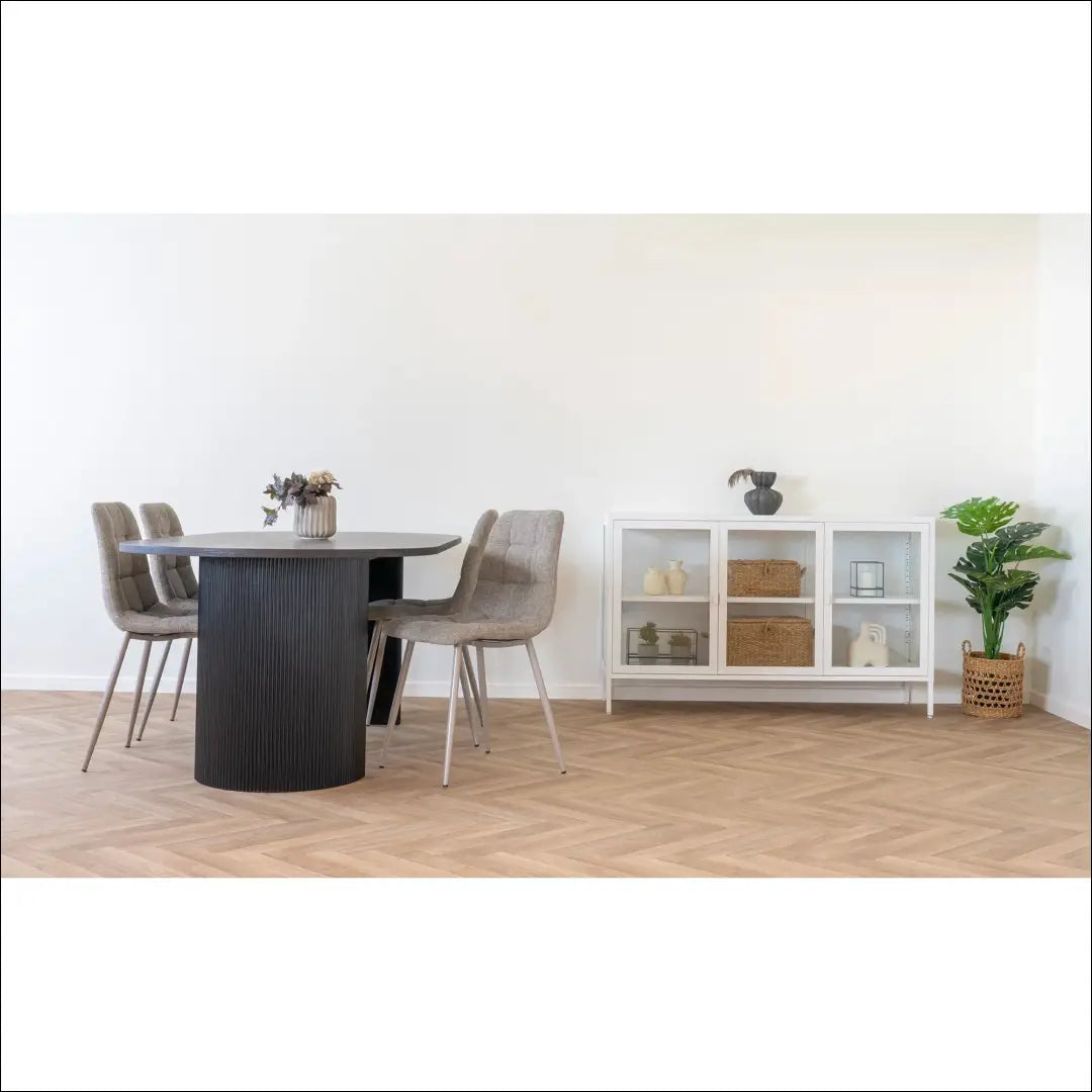 Valgomojo stalas tamsiai rudas 100x210x75 cm RD474 - €569 Save 15% __label:Pristatymas 5-14 d.d., Dining tables,