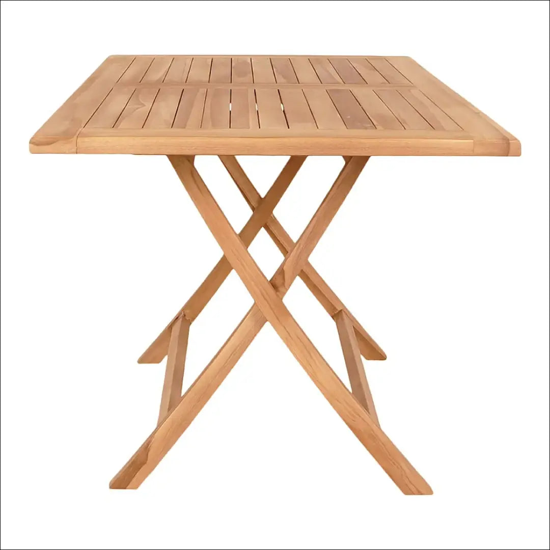 Valgomojo stalas tikmedžio mediena natūrali 120x80x75 cm RD1087 - €257 Save 15% __label:Pristatymas 5-14 d.d., Dining