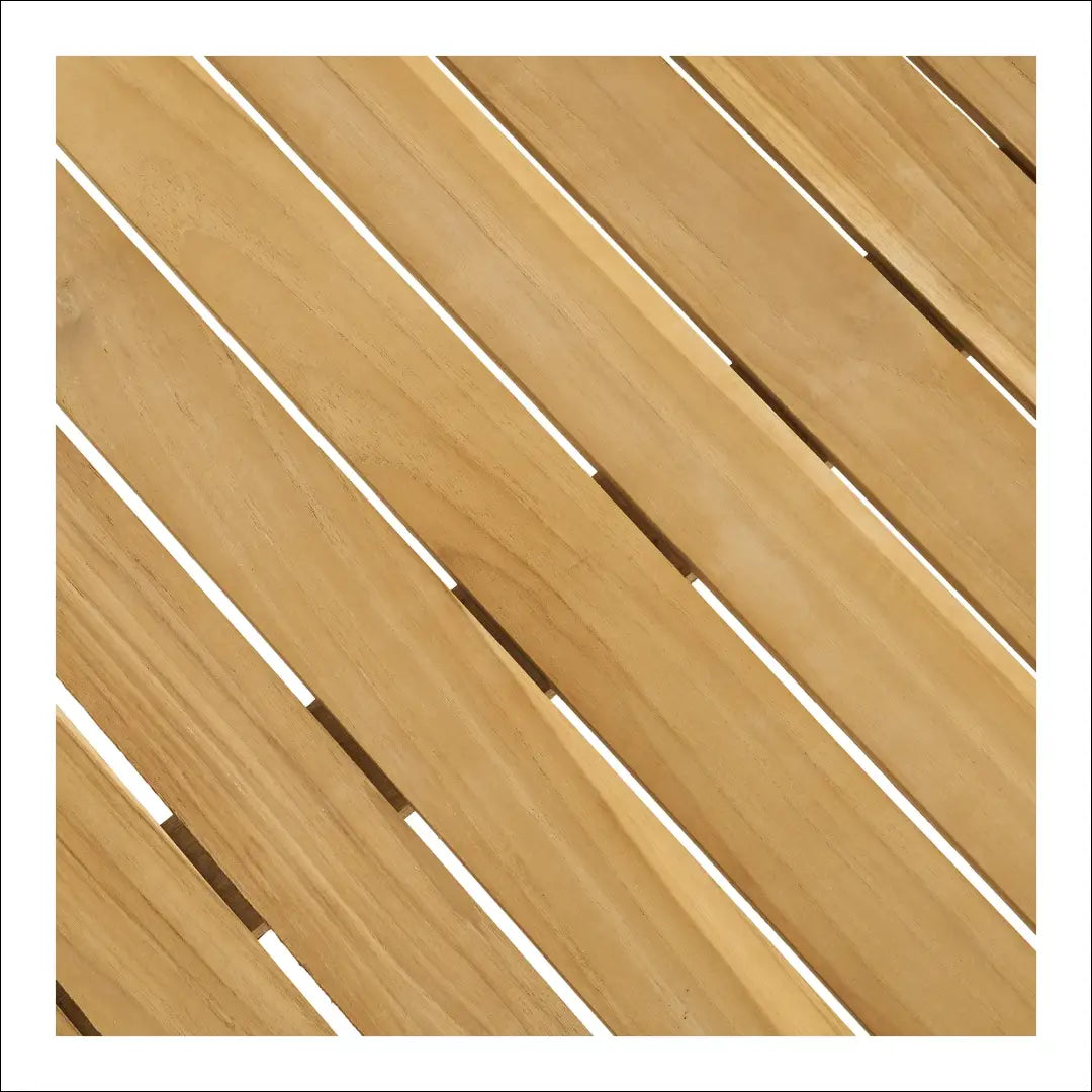 Valgomojo stalas tikmedžio stalviršis natūralios spalvos juodos kojelės 90x220x74 cm RD1186 - €714 Save 15%