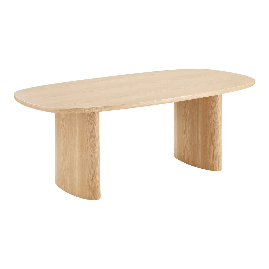 Valgomojo stalas uosio mediena 110x210x75 cm RD443 - €859 Save 15% __label:Pristatymas 5-14 d.d., Dining tables,