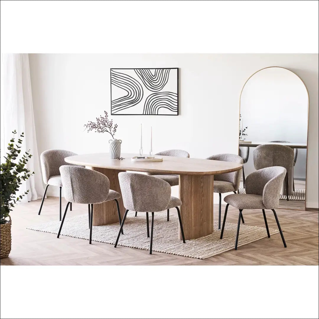 Valgomojo stalas uosio mediena 110x210x75 cm RD443 - €859 Save 15% __label:Pristatymas 5-14 d.d., Dining tables,