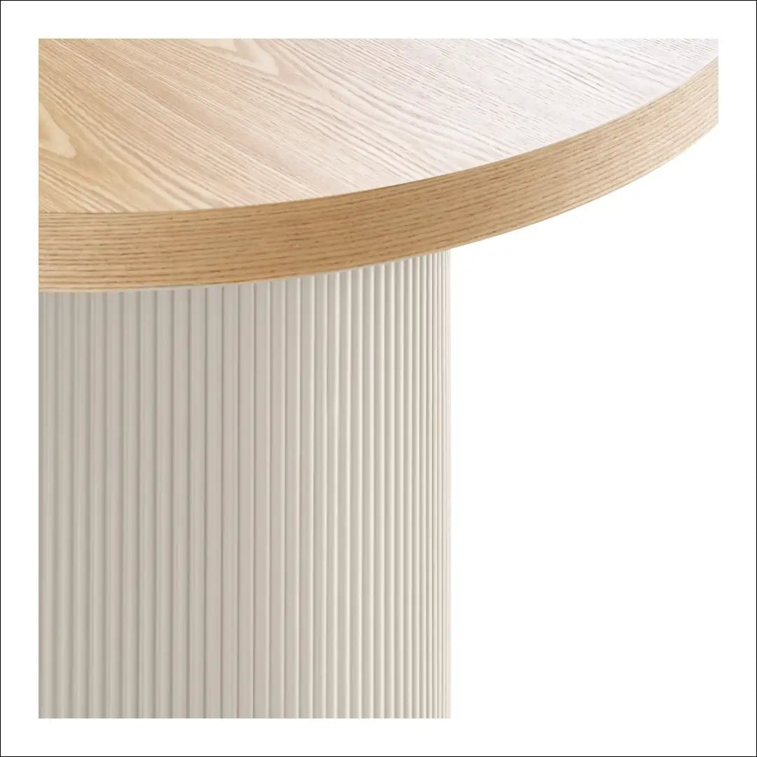 Valgomojo stalas uosio spalvos natūralios/smėlio 100x220x75 cm RD439 - €876 Save 15% __label:Pristatymas 5-14 d.d.,