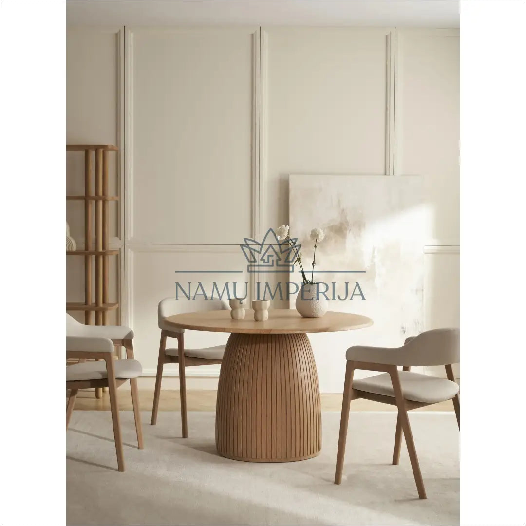 Valgomojo stalas VI1009 - €550 Save 50% __label:Pristatymas 1-2 d.d., color-ruda, material-mdf,