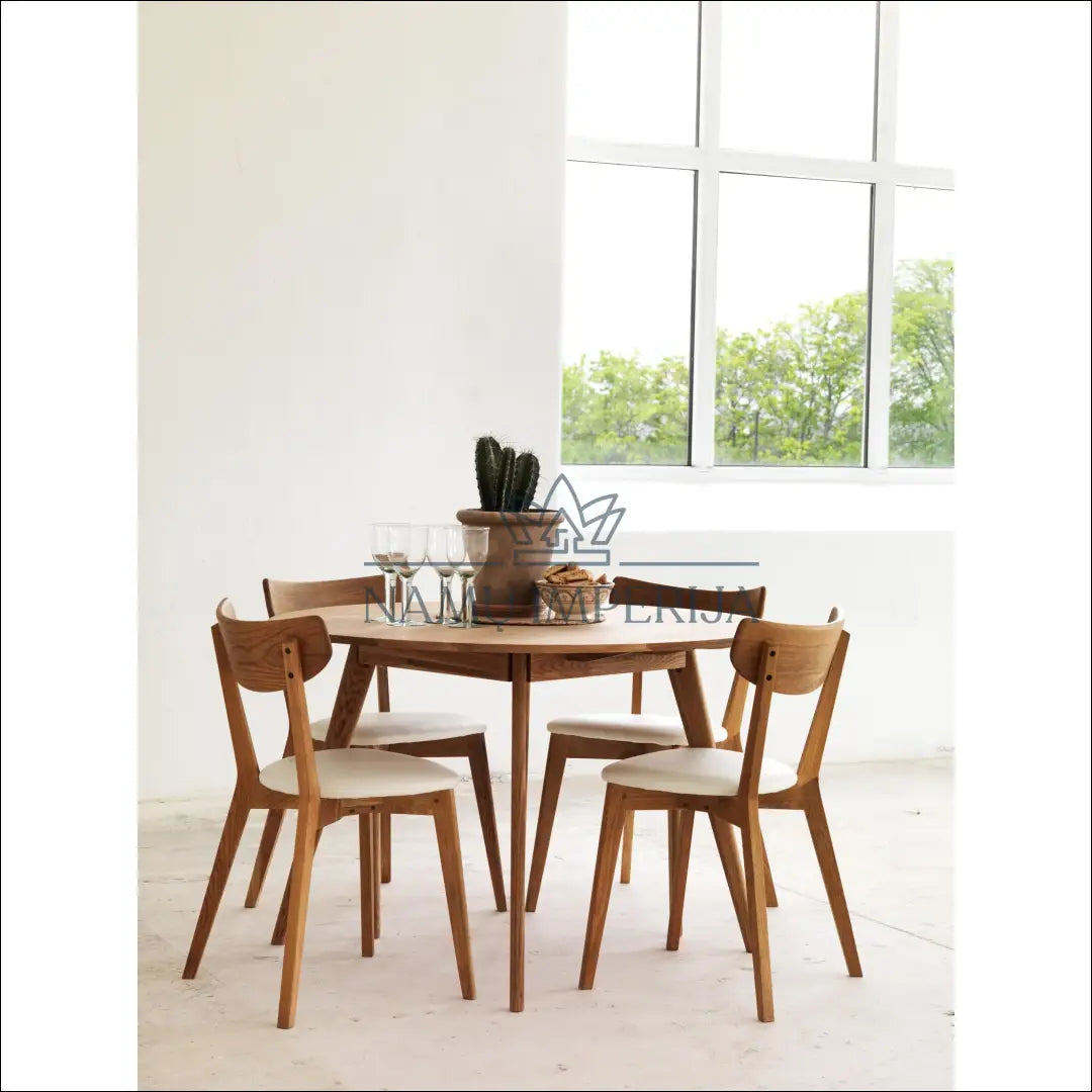 Valgomojo stalas VI1016 €200 Save 65% __label:Pristatymas 1 2 d.d., color ruda, material mdf, medzio masyvas, over 200