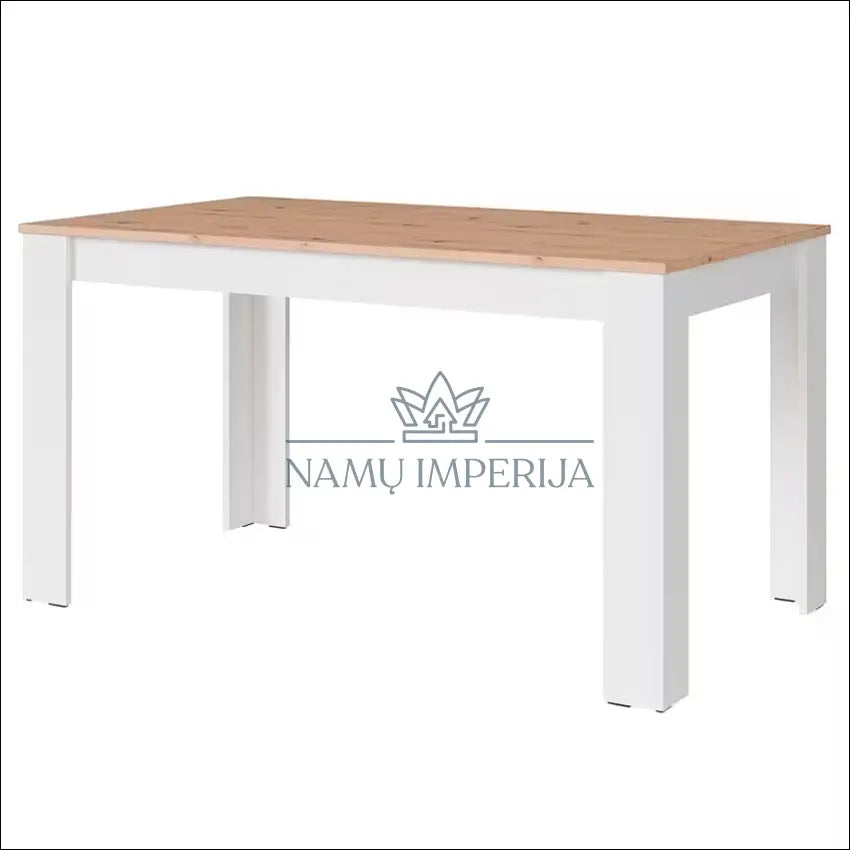 Valgomojo stalas VI1017 €25 Save 75% 25 50, __label:Pristatymas 1 2 d.d., color balta, ruda, material mediena to €50