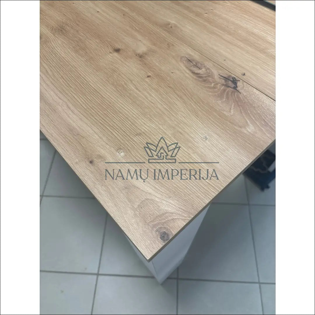 Valgomojo stalas VI1017 €25 Save 75% 25 50, __label:Pristatymas 1 2 d.d., color balta, ruda, material mediena to €50