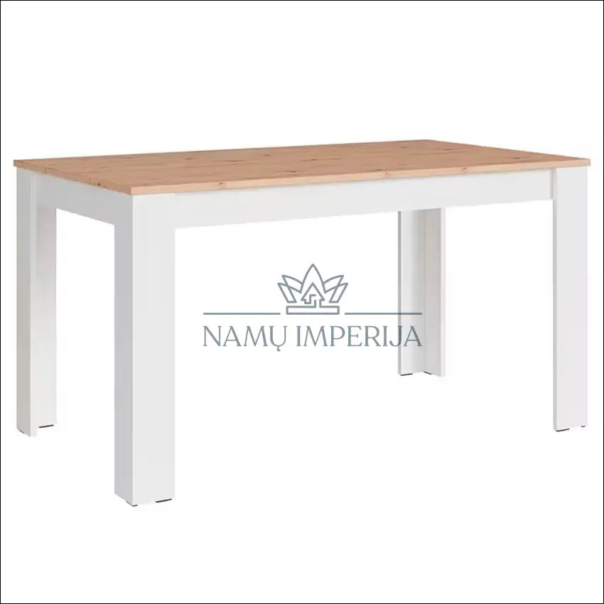 Valgomojo stalas VI1017 €25 Save 75% 25 50, __label:Pristatymas 1 2 d.d., color balta, ruda, material mediena to €50