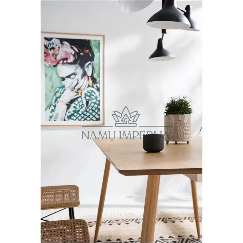 Valgomojo stalas VI1022 €134 Save 50% 100 200, __label:Pristatymas 1 2 d.d., color ruda, material mdf, €100 to €200