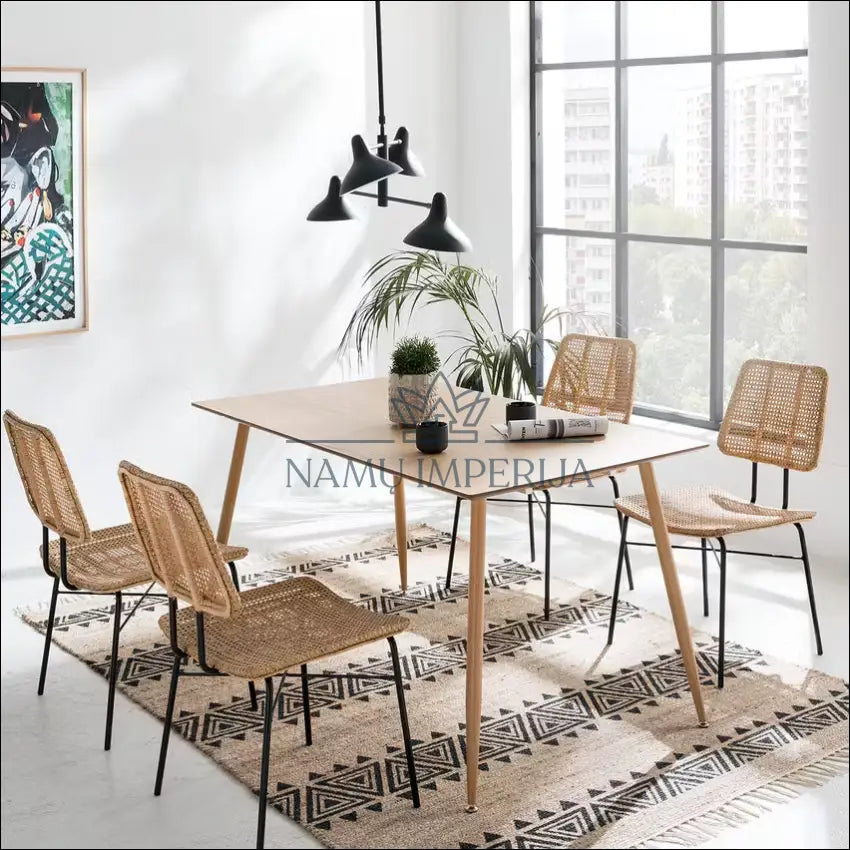 Valgomojo stalas VI1022 €134 Save 50% 100 200, __label:Pristatymas 1 2 d.d., color ruda, material mdf, €100 to €200