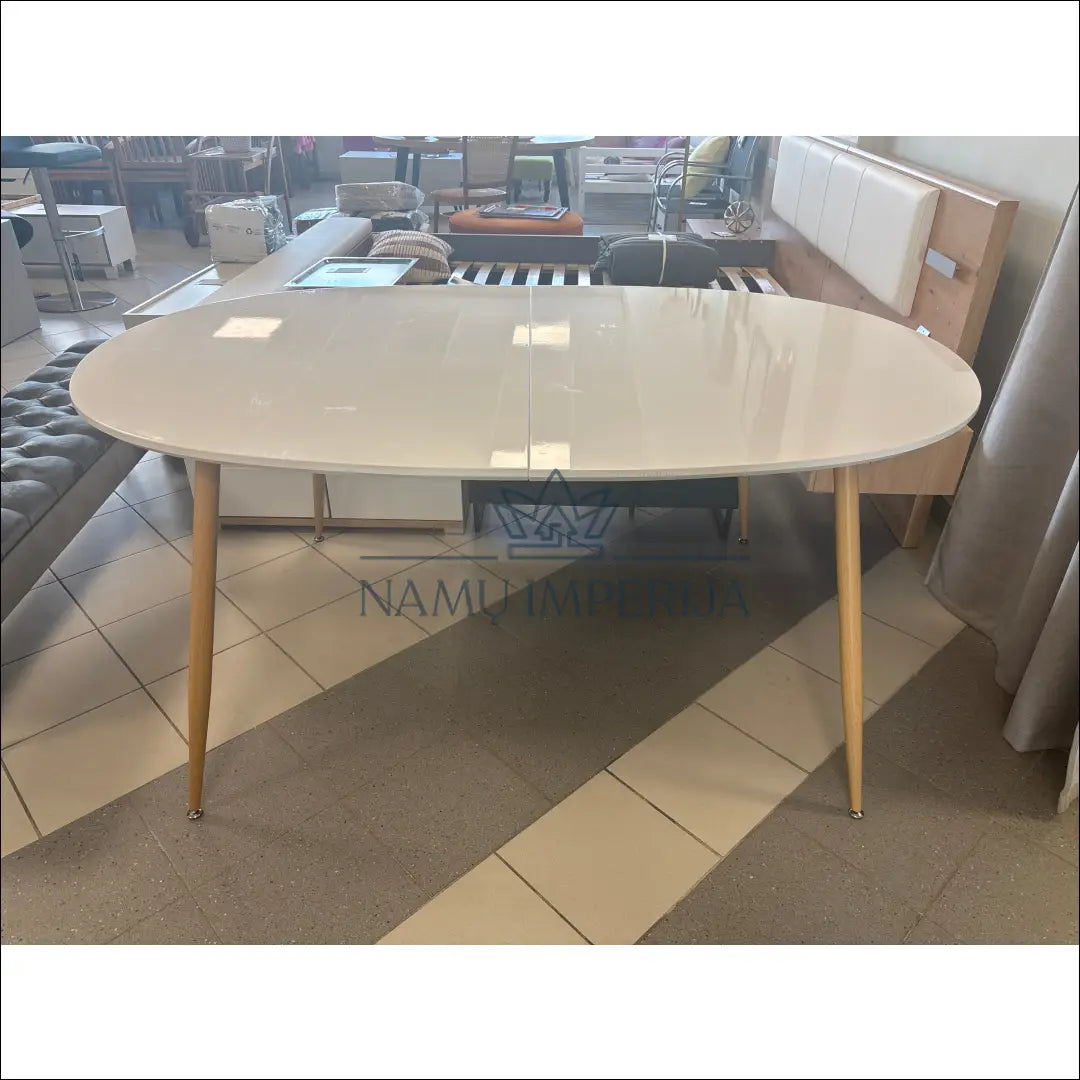 Valgomojo stalas VI1029 - €75 50-100, __label:Pristatymas 1-2 d.d., color-balta, color-juoda, material-mediena €50