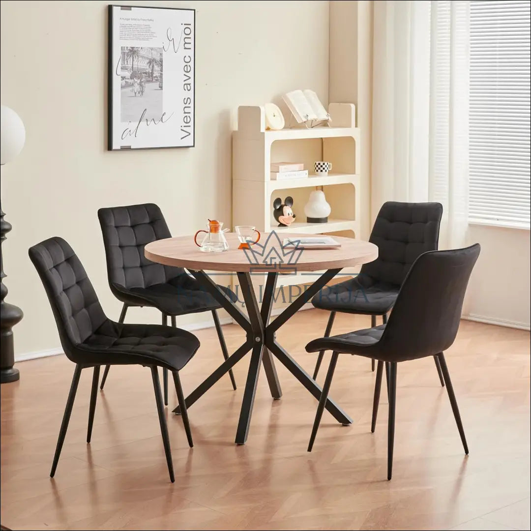 Valgomojo stalas VI1065 - €135 Save 50% 100-200, __label:Pristatymas 1-2 d.d., color-ruda, material-mediena, Push