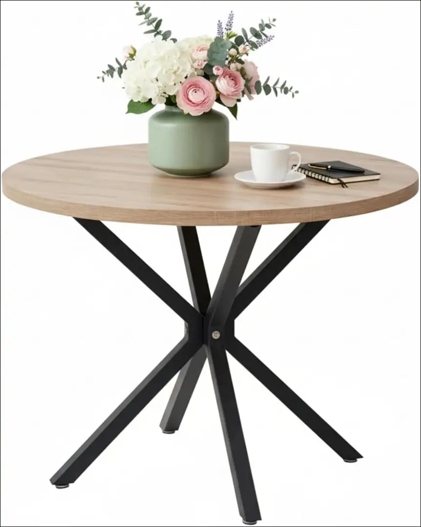 Valgomojo stalas VI1065 - €135 Save 50% 100-200, __label:Pristatymas 1-2 d.d., color-ruda, material-mediena, Push