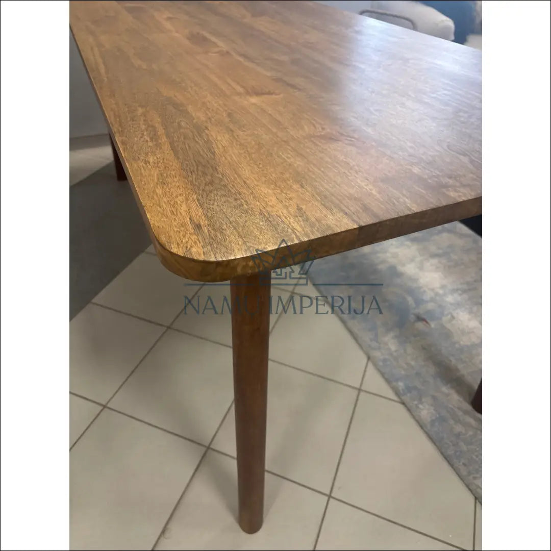 Valgomojo stalas VI1077 - €350 Save 50% __label:Pristatymas 1-2 d.d., color-ruda, material-medzio-masyvas, over-200,