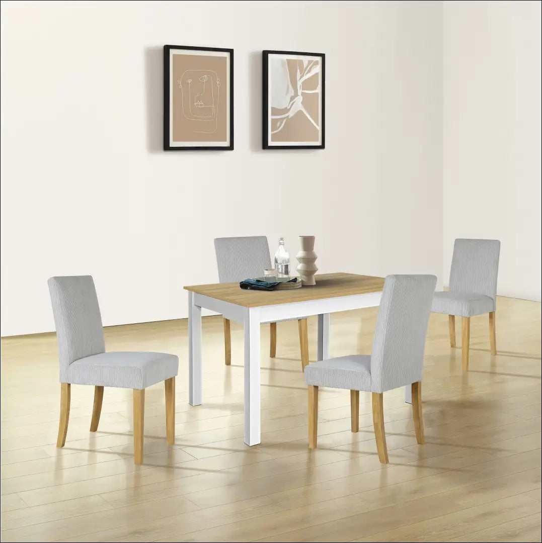 Valgomojo stalas VI1212 - €110 Save 50% 100-200, __label:Pristatymas 1-2 d.d., color-balta, color-ruda,