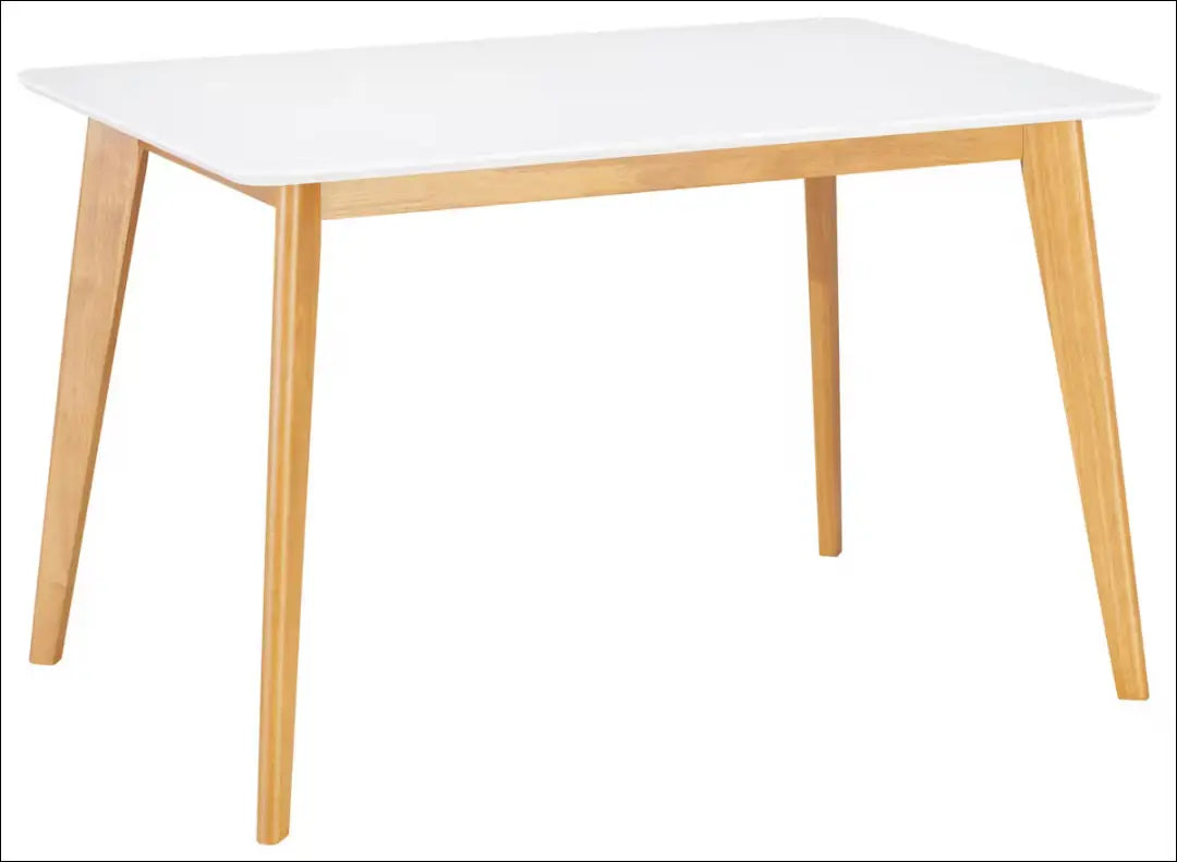 Valgomojo stalas VI1414 - €90 Save 50% 50-100, __label:Pristatymas 1-2 d.d., color-balta, color-ruda, material-mediena