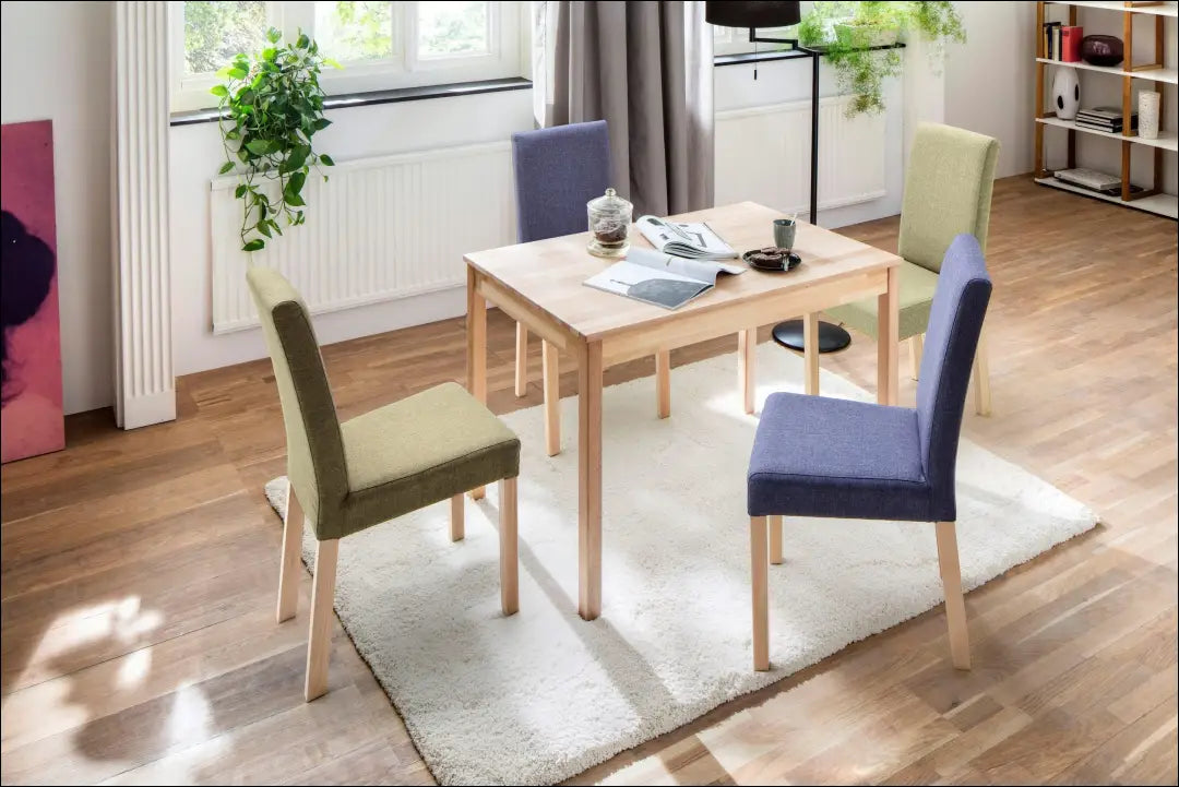 Valgomojo stalas VI1441 - €90 Save 50% 50-100, __label:Pristatymas 1-2 d.d., color-ruda, material-medzio-masyvas, €50
