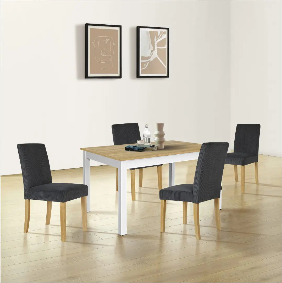 Valgomojo stalas VI1464 - €110 Save 50% 100-200, __label:Pristatymas 1-2 d.d., color-balta, color-ruda,