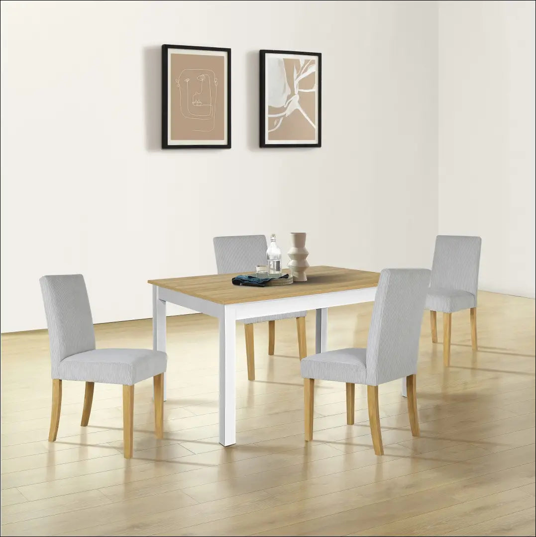 Valgomojo stalas VI1464 - €110 Save 50% 100-200, __label:Pristatymas 1-2 d.d., color-balta, color-ruda,