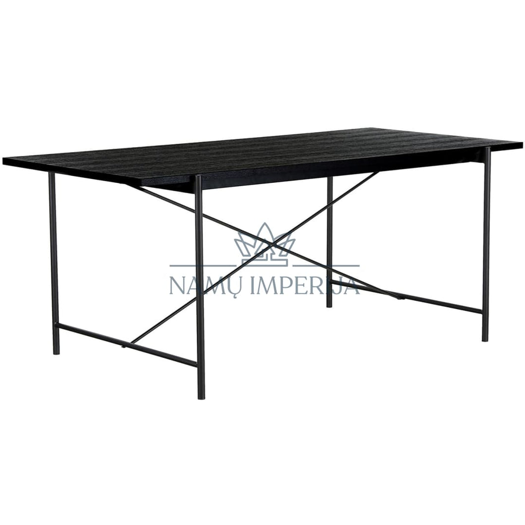 Valgomojo stalas VI315 - color-juoda, material-mdf,